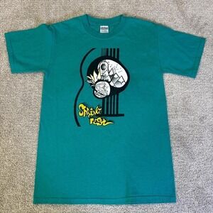 Spring Fest Teal T-Shirt Size Small Festival Graphic Tee